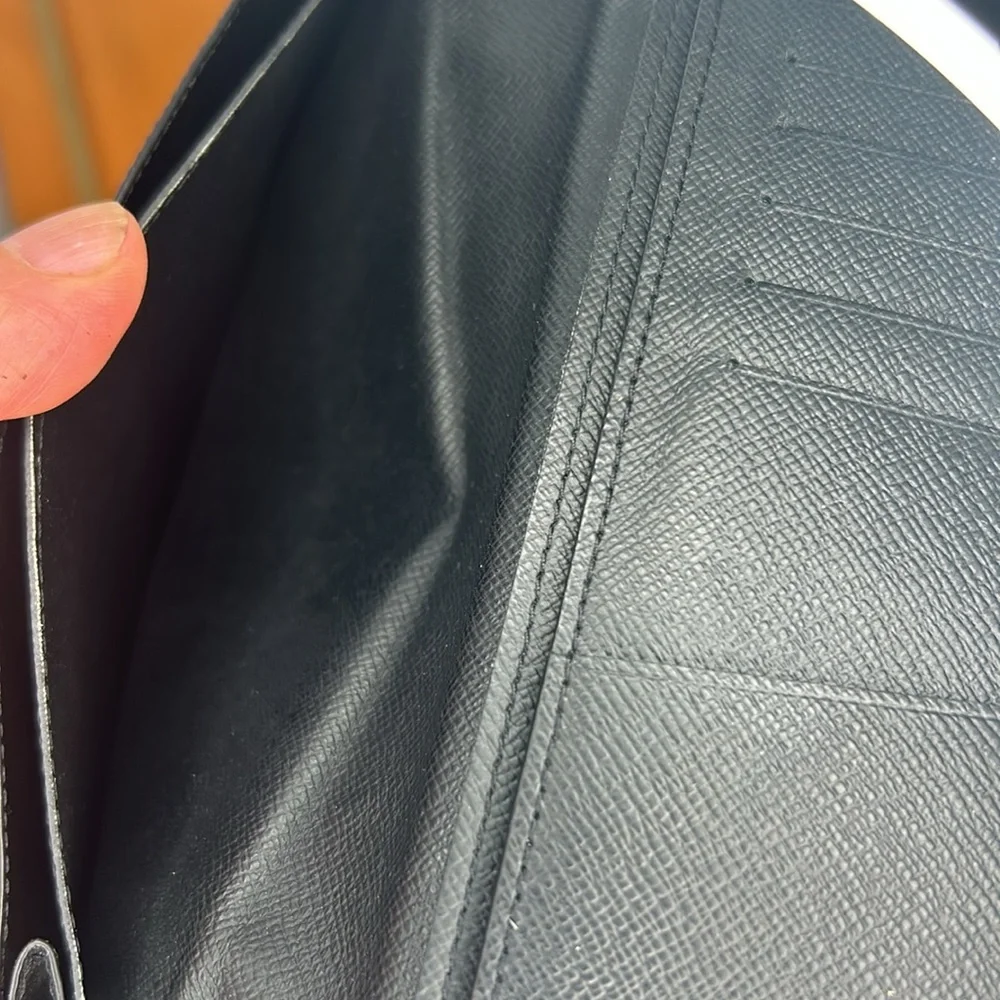 LOUIS VUITTON Louis Vuitton Ebene Wallet Demier Brazza